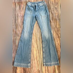 Shyanne Light Blue Flare Jeans